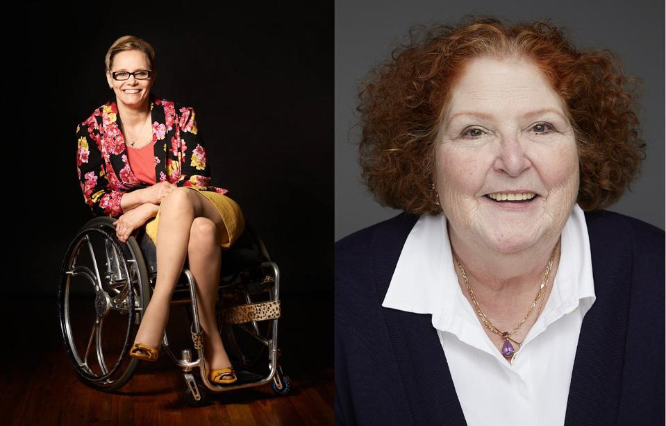 360-access's founders Madonna Long (left) and Joann Peterson (right). 360-ACCESS.COM